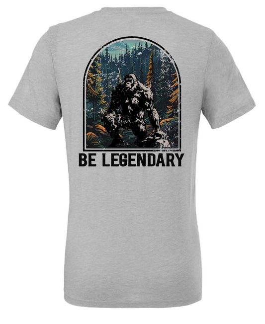 Be Legendary Bigfoot Graphic T