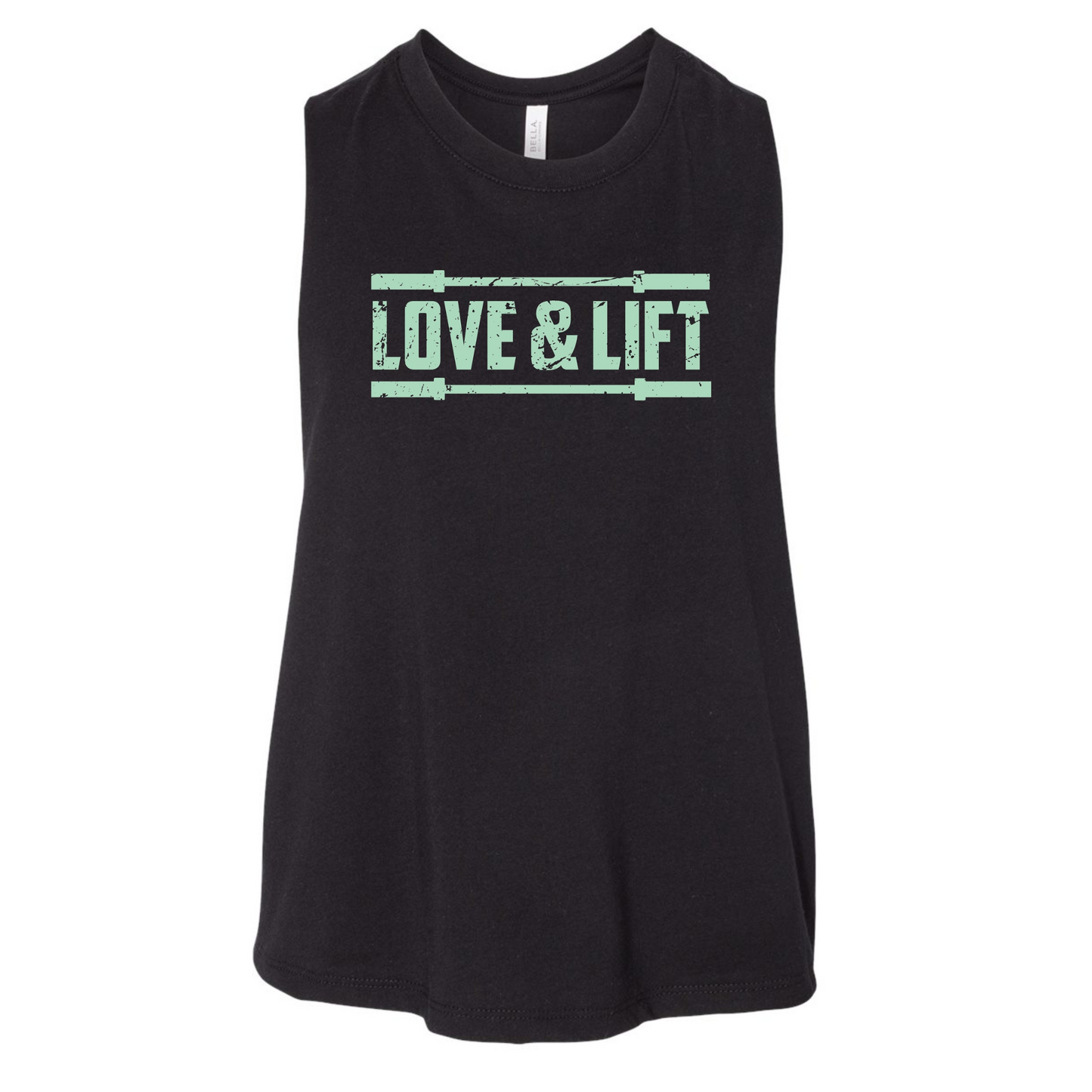 Love & Lift Barbells Cropped Tank (3 styles)