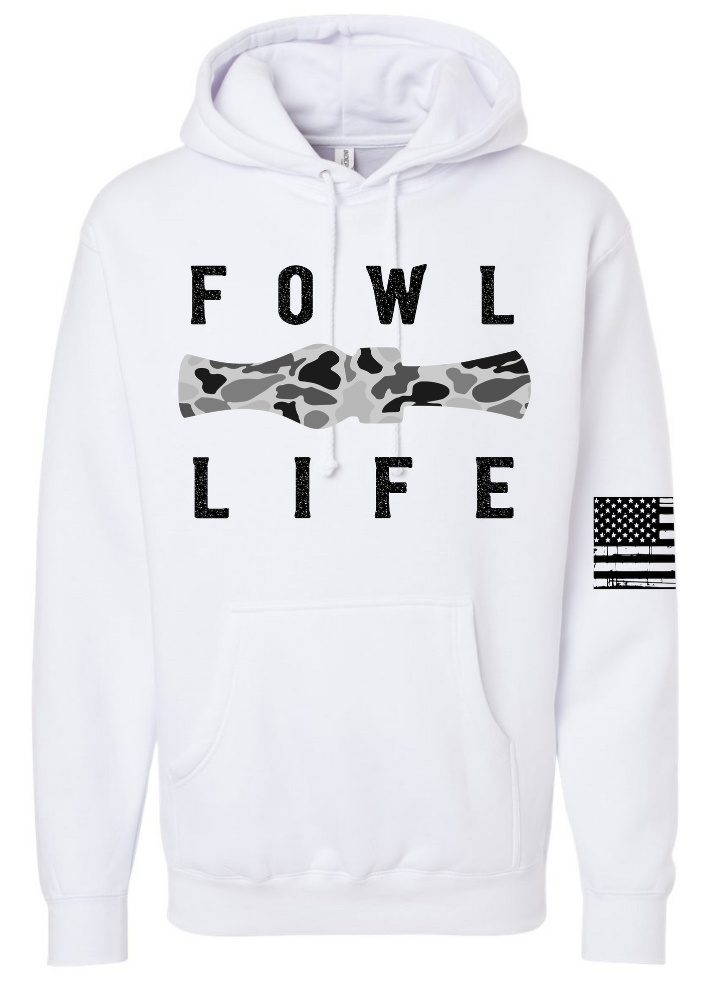 Fowl Life Snow Unisex Sweatshirt