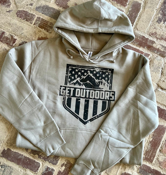 Get Outdoors Americana Unisex Sweatshirt
